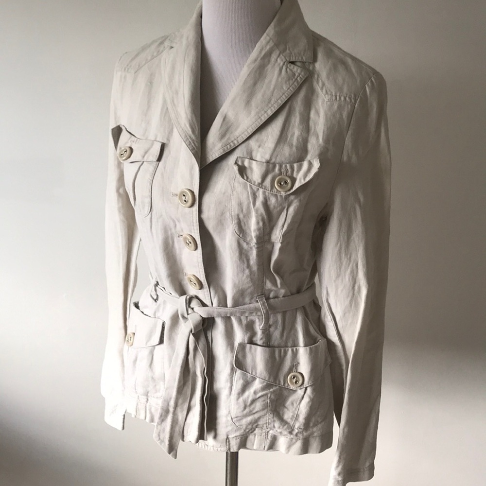 Linen Jacket Long Sleeves